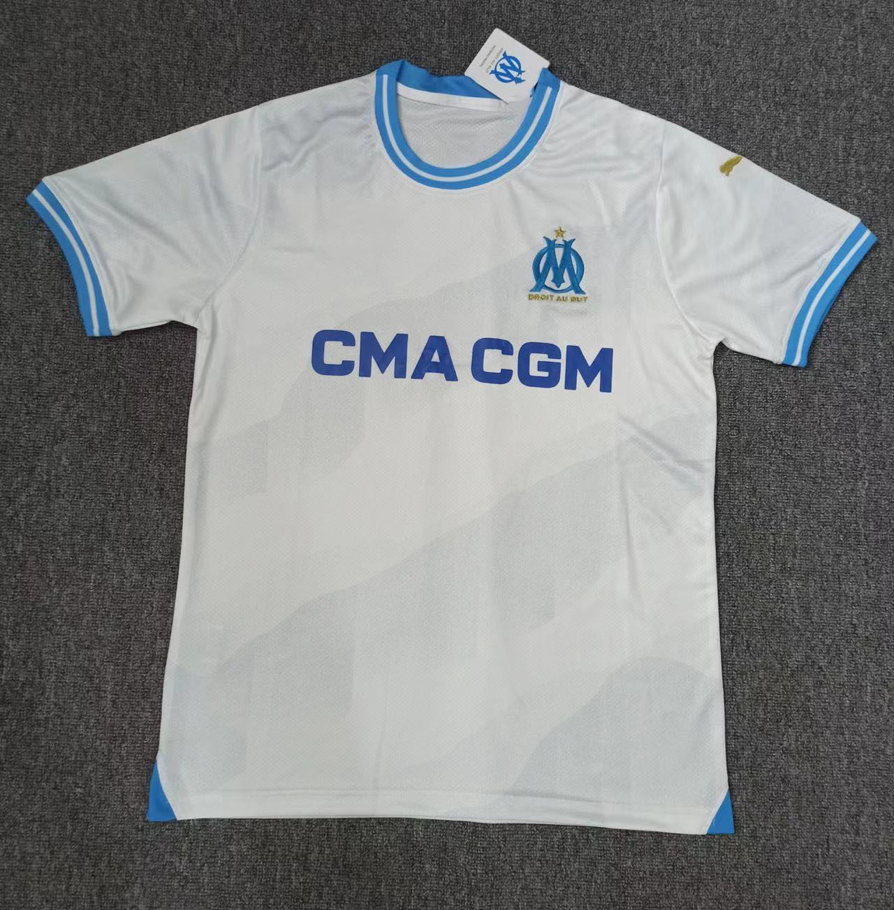 新款23-24马赛球衣主客场二客球迷版marseille jersey-阿里巴巴