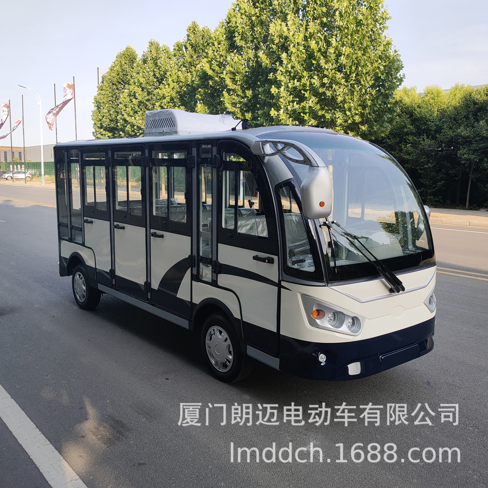 郑州11座电动巡逻车观光车 带空调11座城管巡逻电瓶车电动车-阿里巴巴