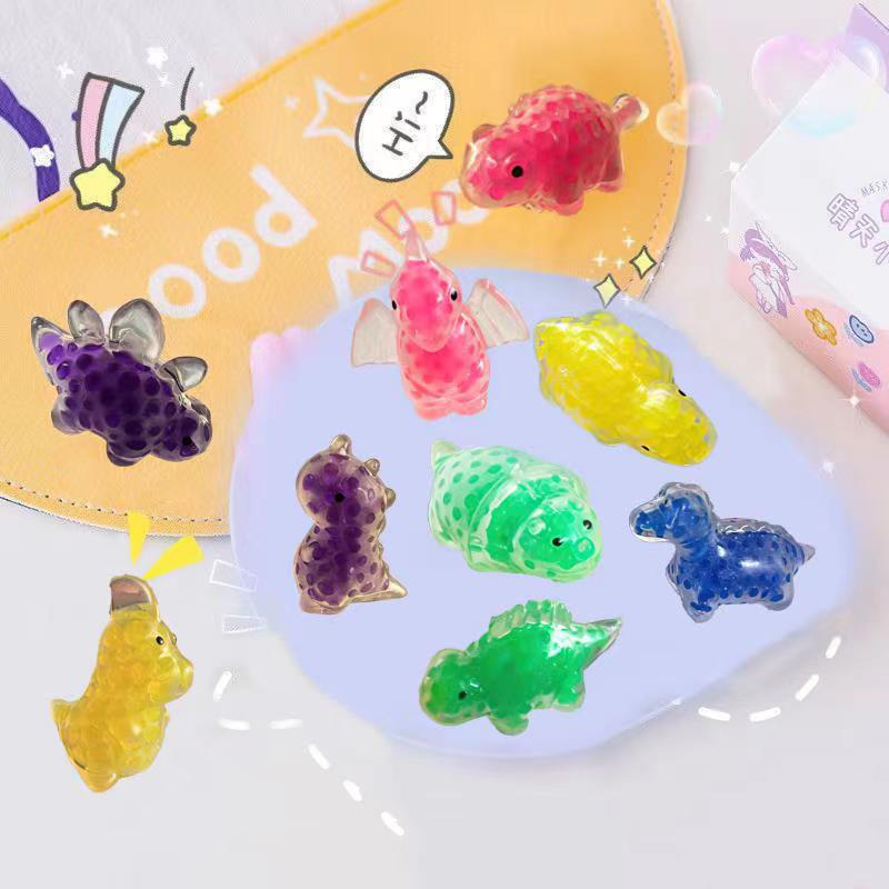 新款跨境捏捏乐海洋爆爆吸水珠子球水晶解压复活节弹新奇玩具批发