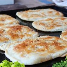 香脆油酥烧饼淮南牛肉汤专用家用早餐速食千层手抓葱油半成品饼坯