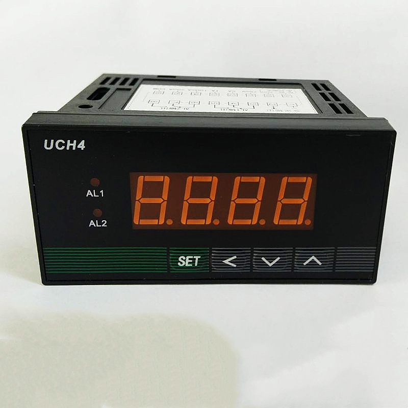 uch4-a智能数显电流表 4-20ma 带变送 带继电器报警 智能电流表