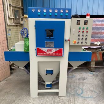 广东小型自动喷砂机东莞小型箱式无尘除锈喷砂机除锈喷砂设备厂家