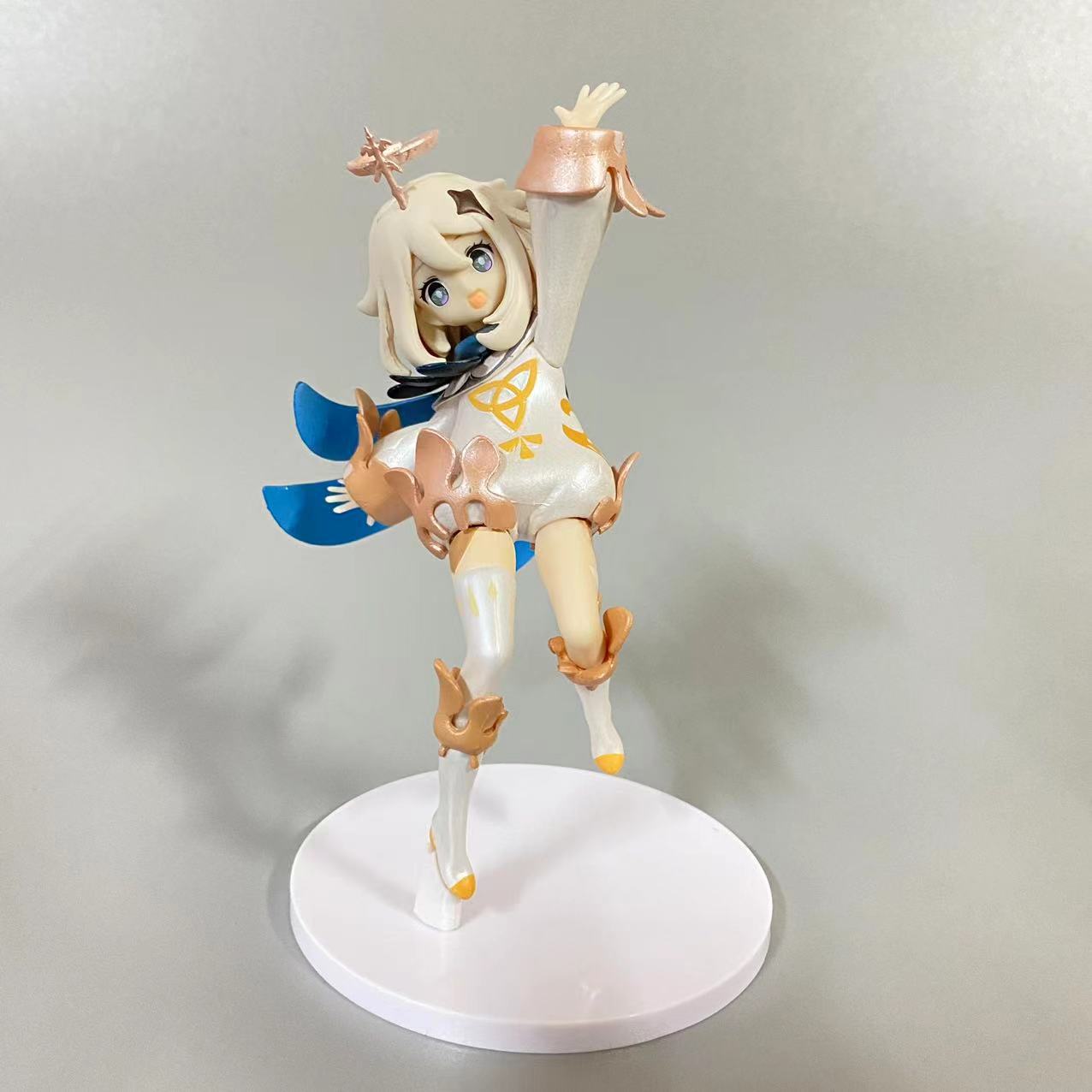 原神派蒙手办周边动漫摆件盲盒玩偶游戏人物角色萌系公仔机箱派梦