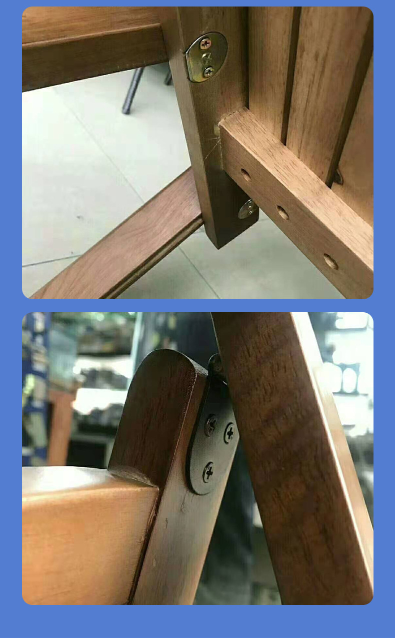 实木折叠餐桌椅连接件五金件半圆插销翻版合页椅背转动轴折叠连接