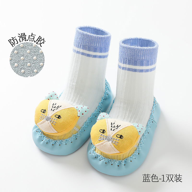Beibi Children's Floor Socks 2023 Autumn New Baby Floor Shoes Non-Slip Soft Bottom Indoor Baby Toddler Shoes