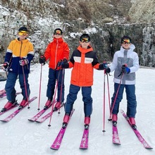 单儿童尾女儿加厚婴防风夹原透气冲锋货棉裤男女袋滑雪耐磨冲锋裤