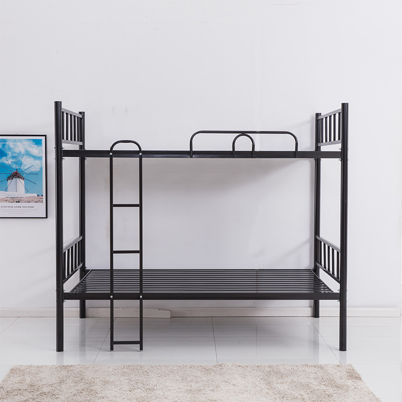 m上下铺铁架床学生上下床双层床成人员工宿舍高低床铁艺床