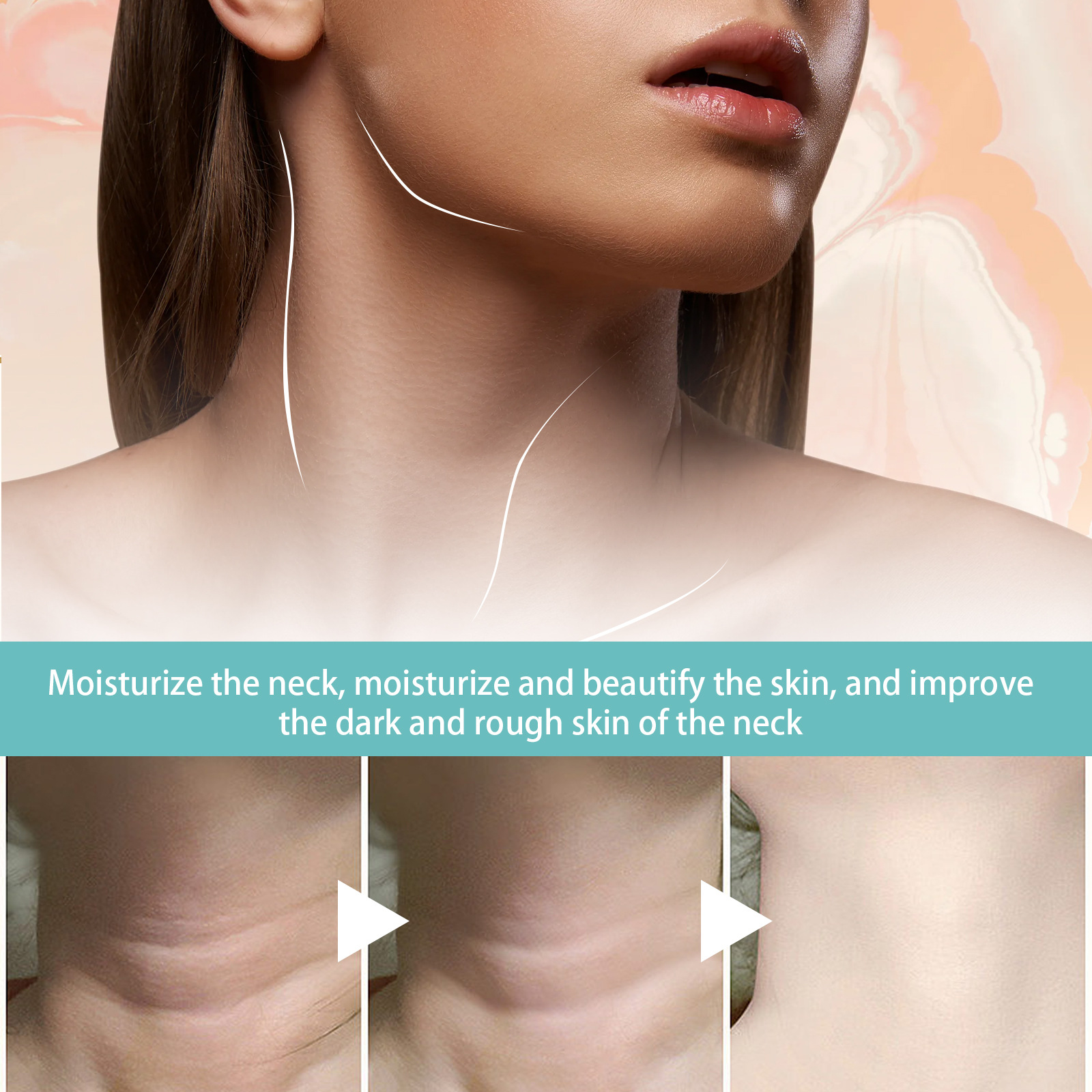 Ouhoe Neck Tightening Cream Moisturizing Swan Cream Caring for Neck Lifting Skin Tightening Fade Neck Pattern Neck Neck Cream