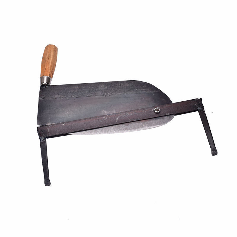 老式锻打手动铡刀中药材铡刀灵芝切药刀铡草专用刀家用切草大闸