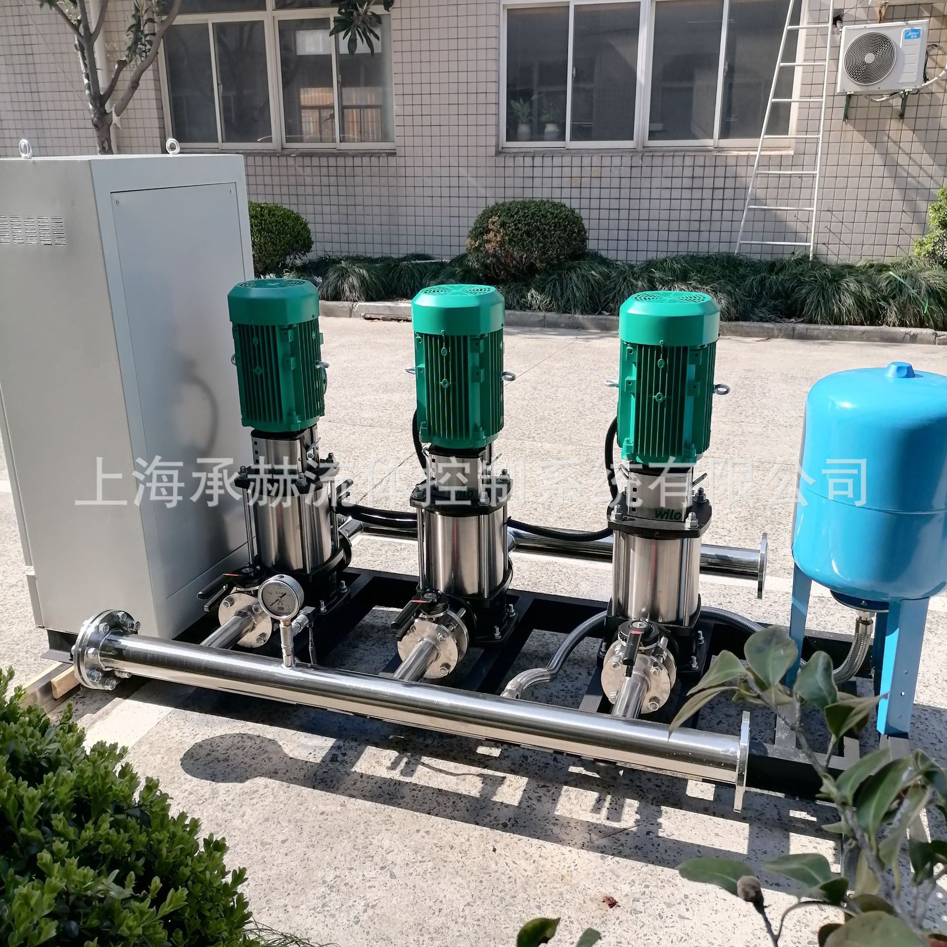 威乐水泵helix first v2206办公楼家用二次供水系统变频加压泵