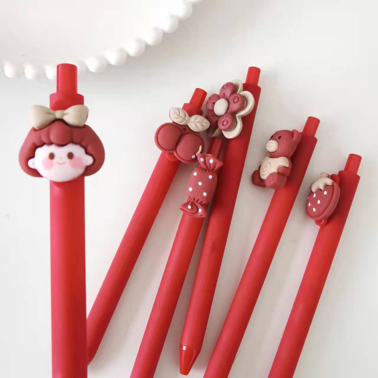 5mm少女心克莱因红