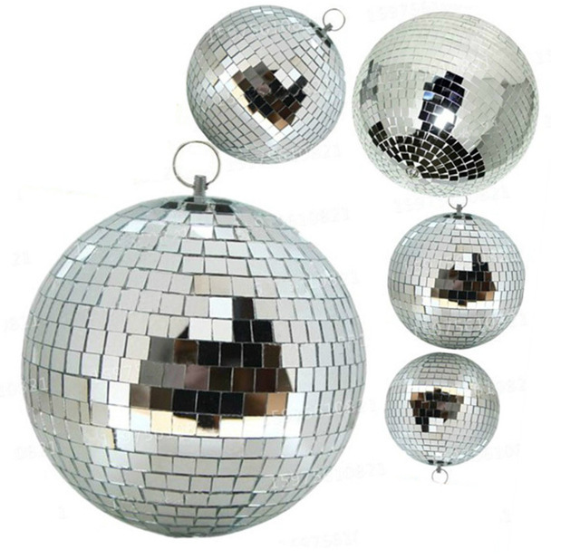 定制舞台镜面反射玻璃球disco舞厅婚庆球舞厅灯光酒吧旋转反光球