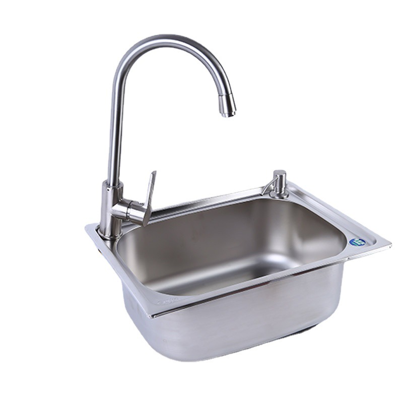 Customized 5338 Stainless Steel Vegetable Washing Basin Stretch Sink Pearl Sand Stainless Steel Vegetable Washing Basin Engineering Vegetable Washing Sink