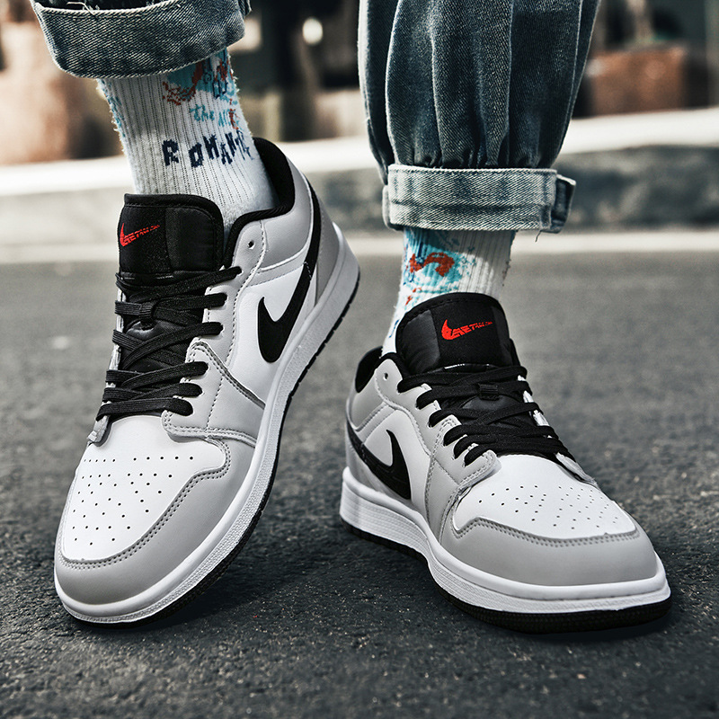 莆田aj男鞋aj1板鞋男款闪电倒钩蒲田官方夏季休闲运动鞋子女