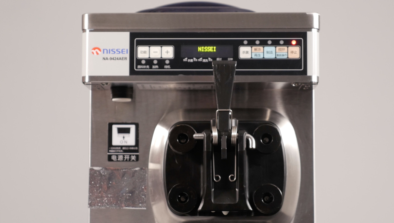 世日本智能ci系列7548aec桌上型双缸大产能高效圣代软冰淇淋机