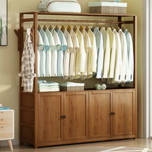 衣柜卧室简约现代大衣橱带门柜子储物柜家用多功能简易组装置物架