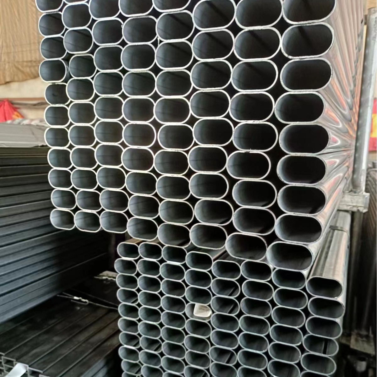 无锡零售鸭蛋椭圆管 q235大口径厚壁鸭蛋椭圆管眼睛管可切割零售