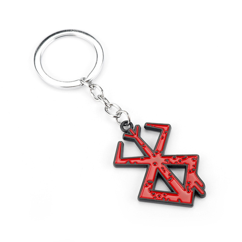 动漫游戏 剑风传奇烙印战士项链 剑风传奇标志钥匙扣饰品现货