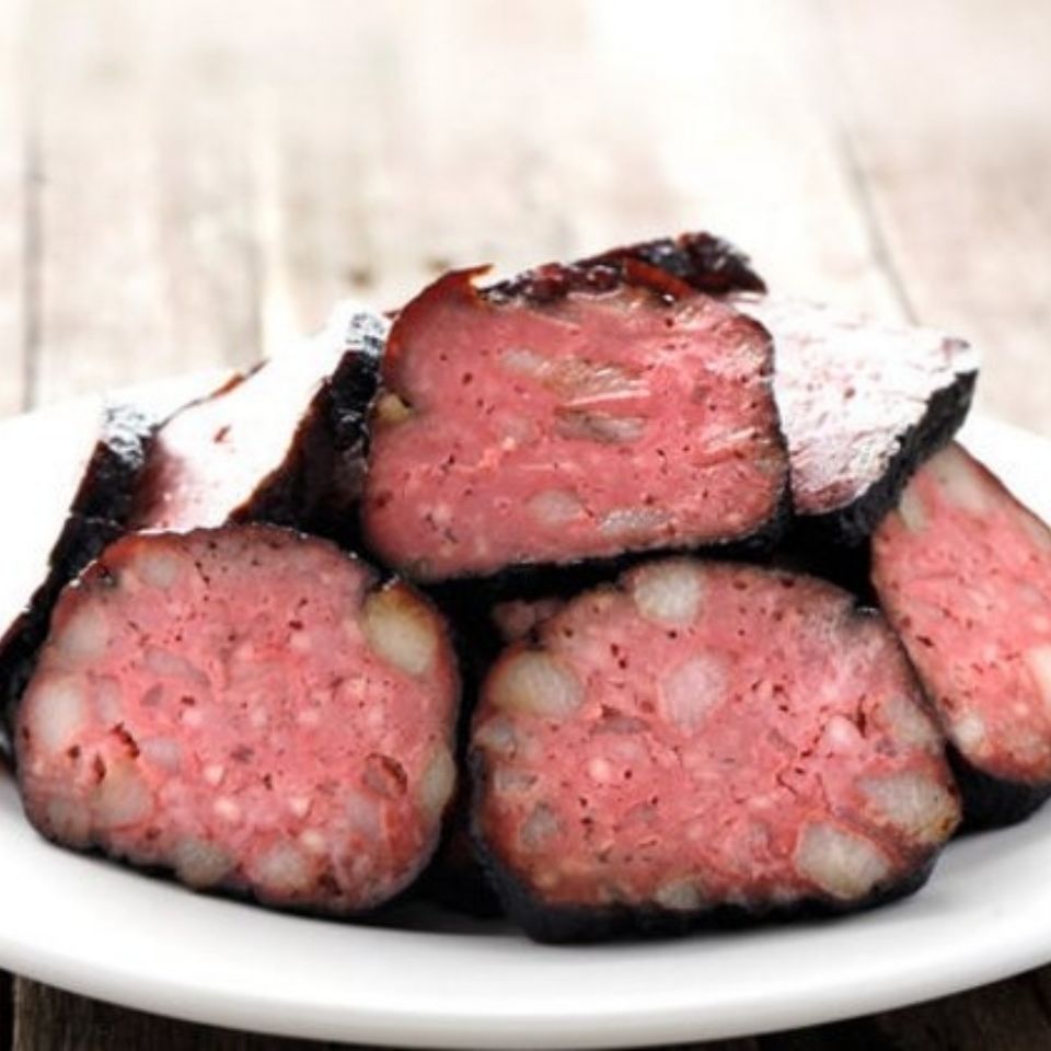 湖南特产猪血丸子血原子血原子猪血粑粑个装包邮