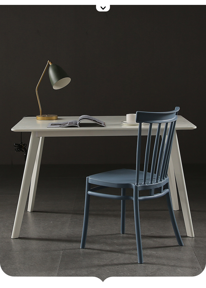 北欧时尚塑胶伊姆斯椅 塑料凳子创意洽谈休闲办公靠背电脑椅子