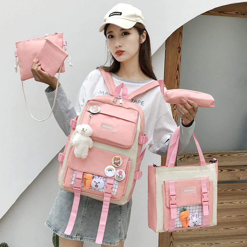 School Bag Campus Good-looking Primary School Girls Cute High-Profile Figure Girls Grade 3 to 6 School Bag