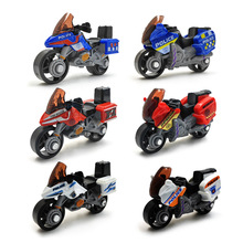 合金摩托车金属小车儿童仿真摩托车模型创意钥匙扣挂件玩具配件