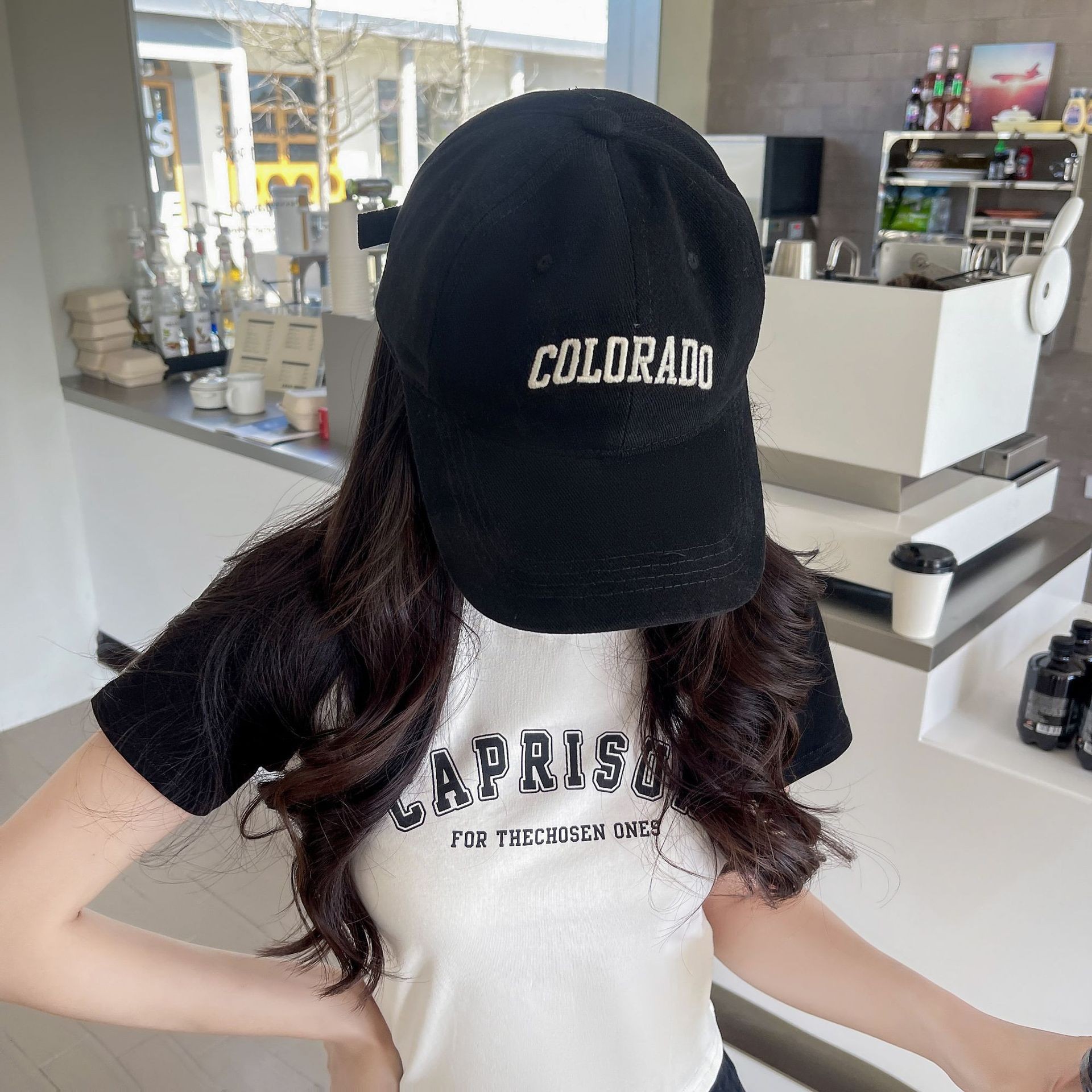 Cross-Border Baseball Cap Retro Letter Embroidery Outdoor Sun-Proof Sun-Proof Peaked Cap Men's and Women's Big Head Circumference Face-Looking Small Hat