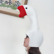 白鹅头饰