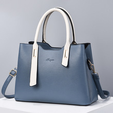 handbags手提包女新款欧美大容量女士包简约时尚单肩斜挎多层大包