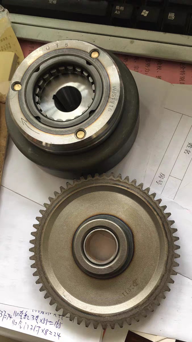 江苏宗申三轮摩托车原厂配件-8级.12级磁钢转子带20珠超越.