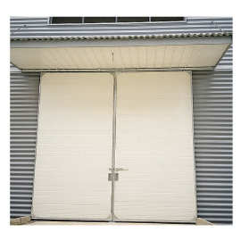 双扇推拉门 工业平移门  厂房电动推拉门 车间彩钢板工业推拉门