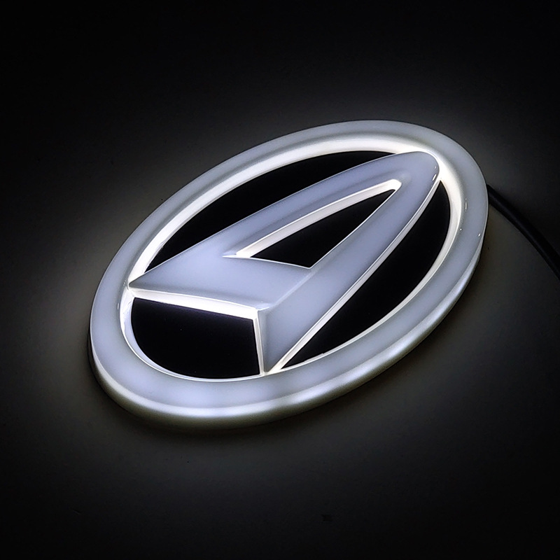 适用于大发 发光标 daihatsu后尾灯led灯冷光发光车标灯代发跨境