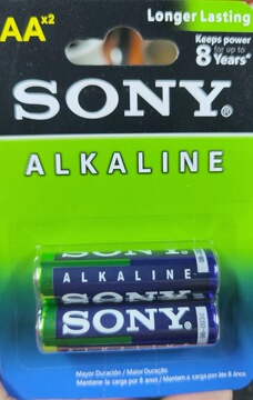 全新正品原装sony索尼1.5v5号7号碱性电池2a3a玩具小号干电池批发