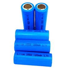 厂销全新18500锂电池 1200mah 圆柱锂电池 可串联并联，诚信经营