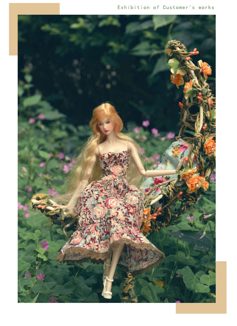 kissmela 6分娃娃素体 配fr ob 心怡等 17点位超模关节身体 瘦版