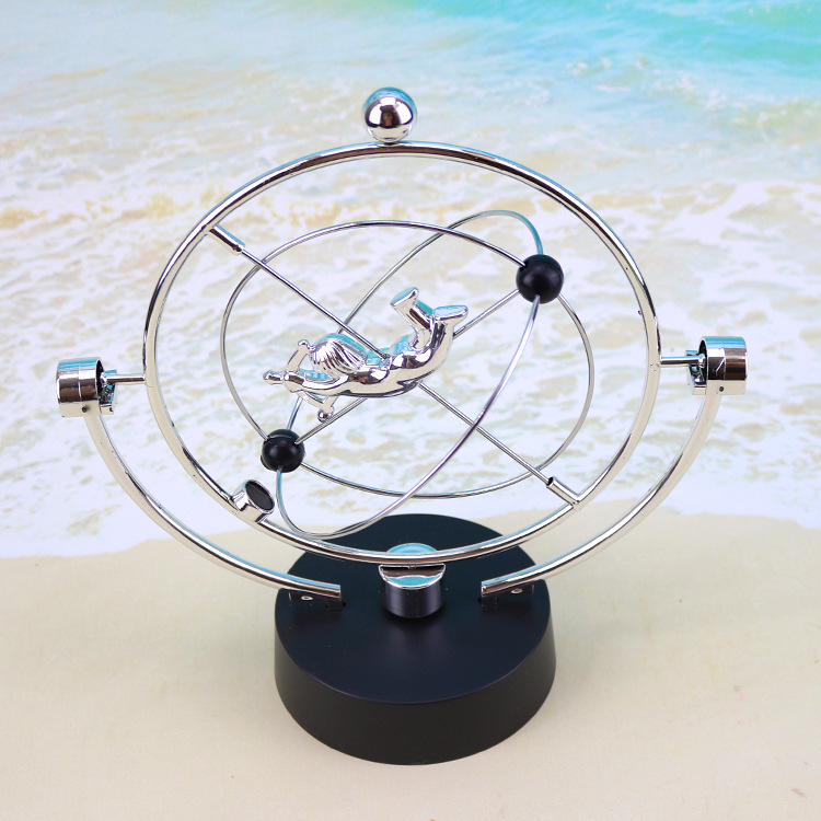 爱神丘比特之箭天体永动仪摆永动机摆件创意家居桌面办公室商务礼