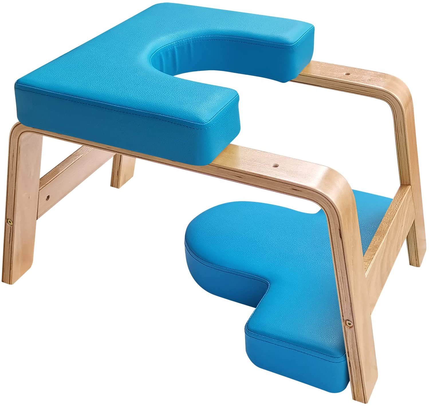 多功能瑜伽倒立凳王鸥同款木质专业核心力量辅助椅子家用健身神器