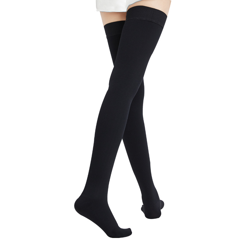 New Product Recommended Secondary Long Compression Stretch Socks Medical Socks Large Size Shaping High Non-Slip Leg Beauty