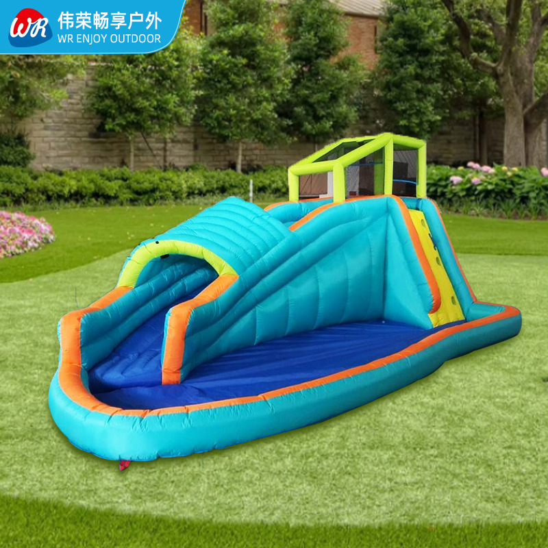 儿童户外跳床玩具蹦蹦床淘气堡双层带滑梯游乐园广场小型厂家直销