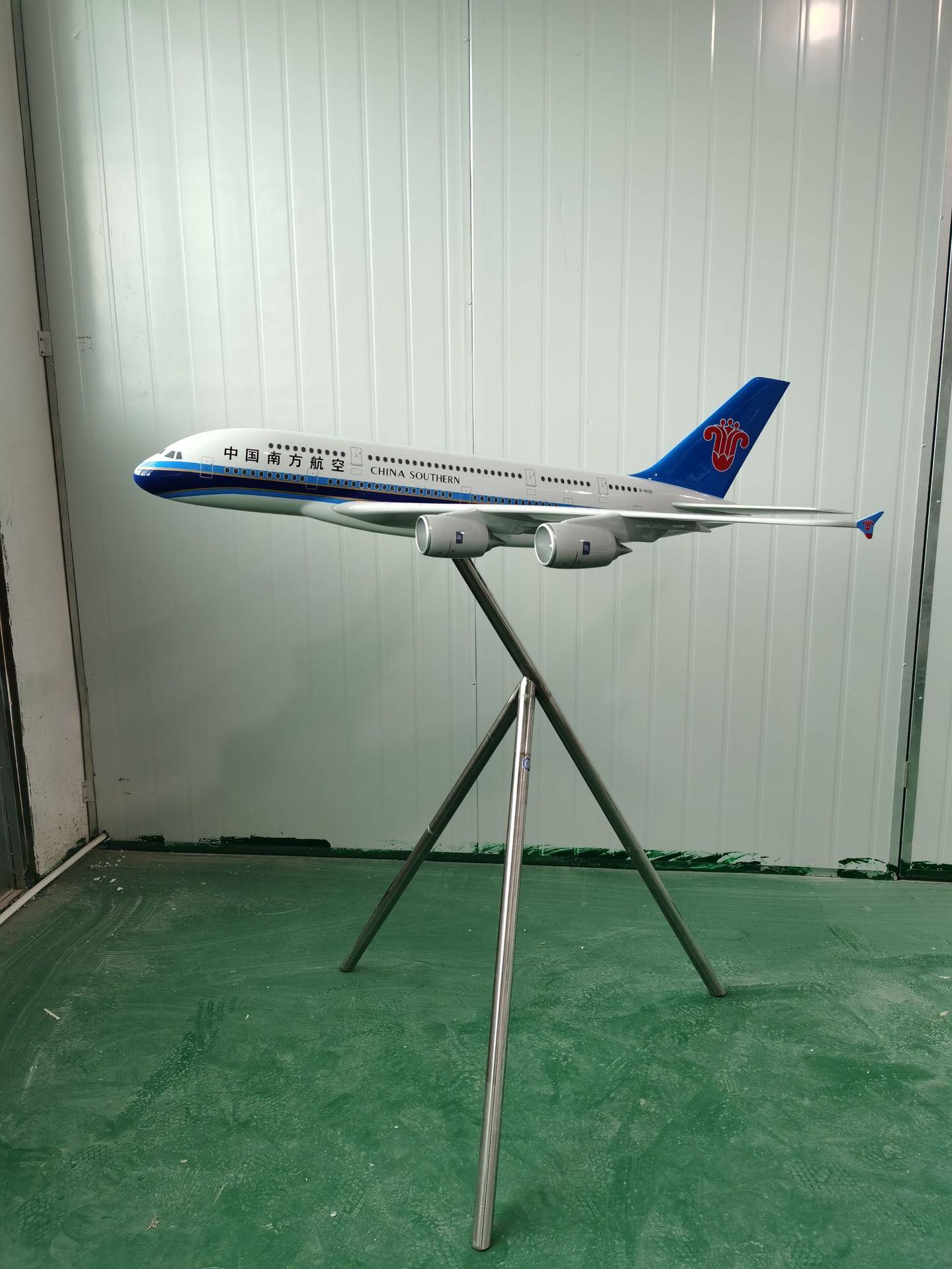 380南航1米2树脂玻璃钢919大飞机模型展览展示摆件