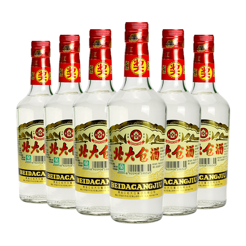 北大仓白酒45度部优级酒440ml普大仓麸曲酱香酒东北酒整箱-阿里巴巴