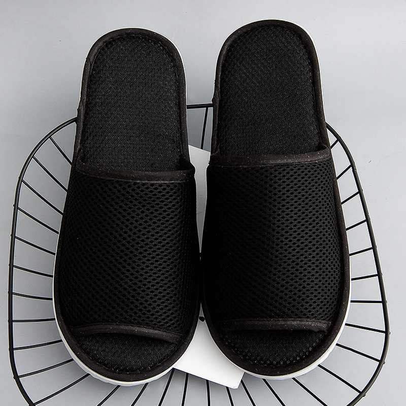 Hotel Beauty Salon Home Slippers Toe Baring Sandal Comfortable Soft Factory Wholesale