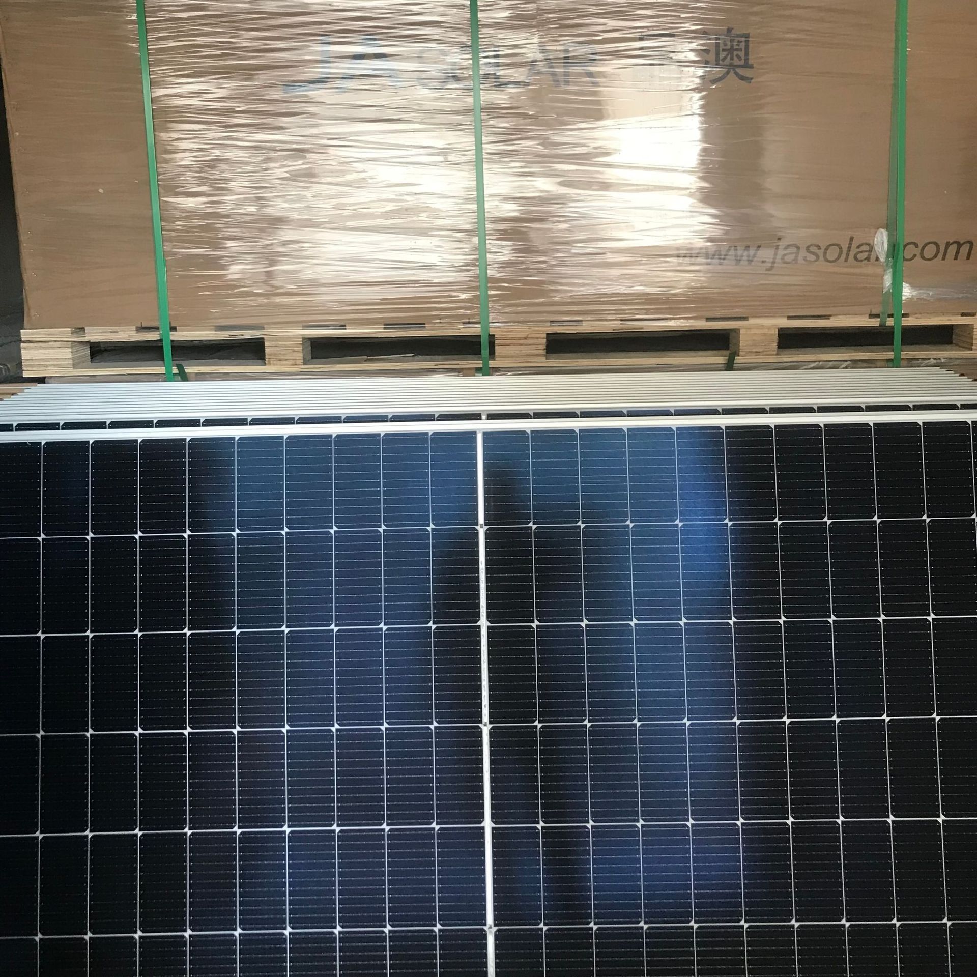 晶澳a级jam72d30 525-550/mb 太阳能发电板 单晶双面发电光伏组件