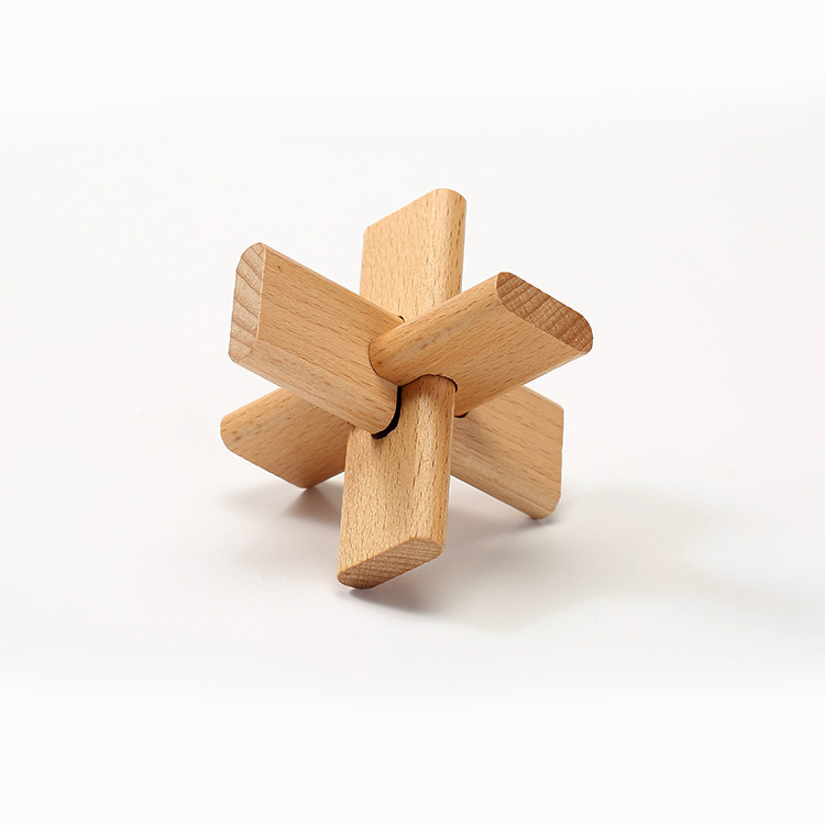 魔puzzle金锁益智成人智力解环解扣儿童学生解压玩具孔明锁鲁班锁