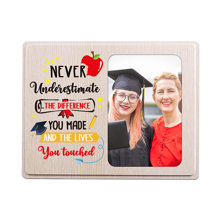 Cross-Border Photo Frame Wooden Graduation Picture Frame Table Decoration Specification Solid Wood Photo Frame Cross-Border Multi-Specification Solid Wood Photo Frame