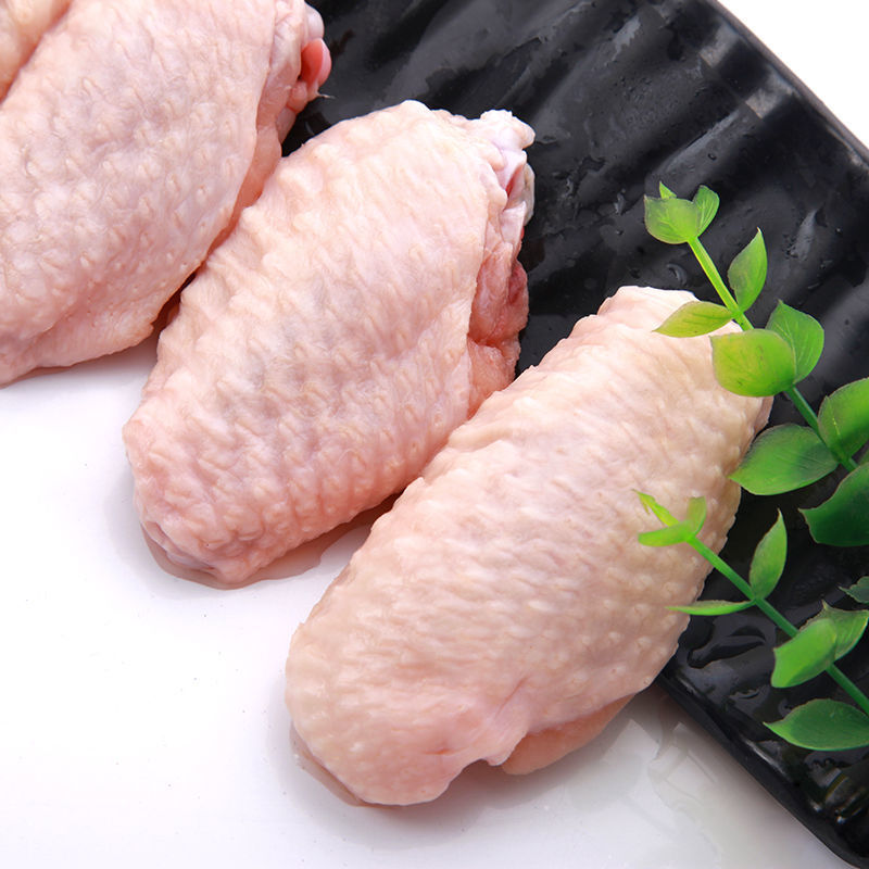 鸡翅中冷冻【活杀】新鲜鸡翅奥尔良原料2斤装可乐冰鲜烧烤火锅