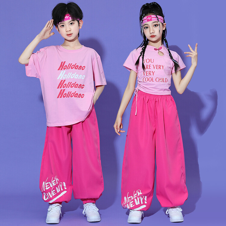 六一儿童演出服幼儿园多巴胺舞蹈服小学生啦啦队团体街舞表演套装