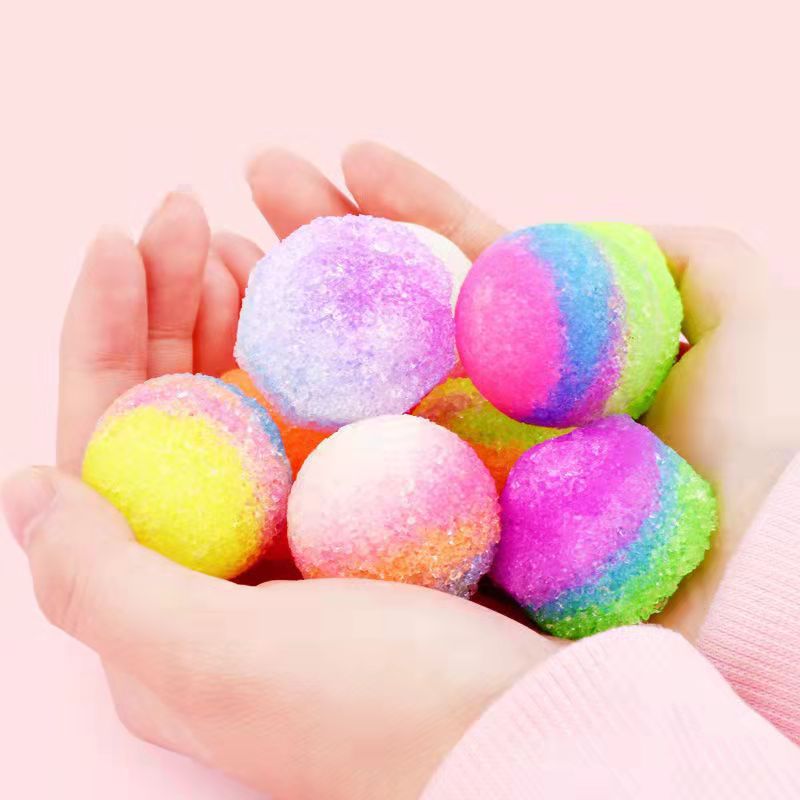 热卖儿童手工自制弹力球跳跳沙diy弹力球益智玩具手工课程材料包