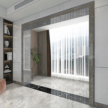 铝合金窗套包边轻奢大理石门垭口造型石材包框收边线条平板