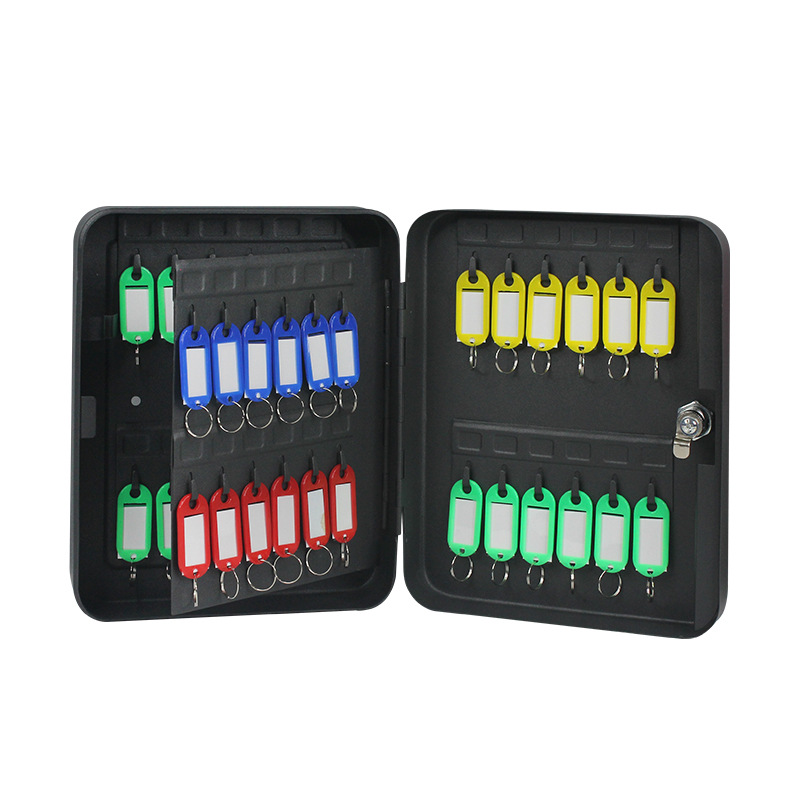 钥匙密码盒装修钥匙密码箱房产中介钥匙柜汽车钥匙盒挂墙铁盒子